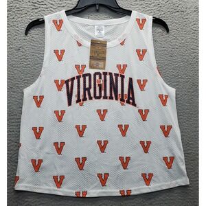 NCAA Virginia Cavaliers Rivalry Threads Jersey Basketball Women Large Multi Mesh